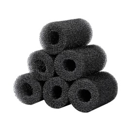 Unbranded 6-Pack Pre-Filter Sponge For Aquarium, Shrimp Fry Fish Tank, Filter 0.8” Intake