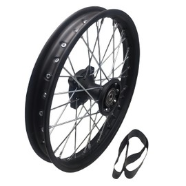 Beeking 1,40×14"（60/100-14)(15mm Bearing) Front Wheel Rim Hub for Motocross Off Road Dirt Pit Bike Fits 50cc-125cc dirt bike TTR SSR CRF Apollo.