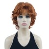 Lydell Short Soft Super Curly Wig Layered Natural Movement Synthetic