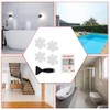 Secopad Original Bathtub Stickers Non-Slip, Safety Shower Treads Adhesive Appliques