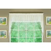 Today's Curtain, Priscilla Lace Bridal Swag 38", Ivory, 60" W