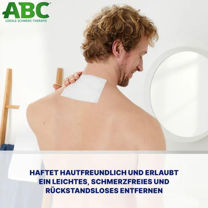 Hansaplast ABC Heat Plasters with Sensitive Fleece 14 x 10