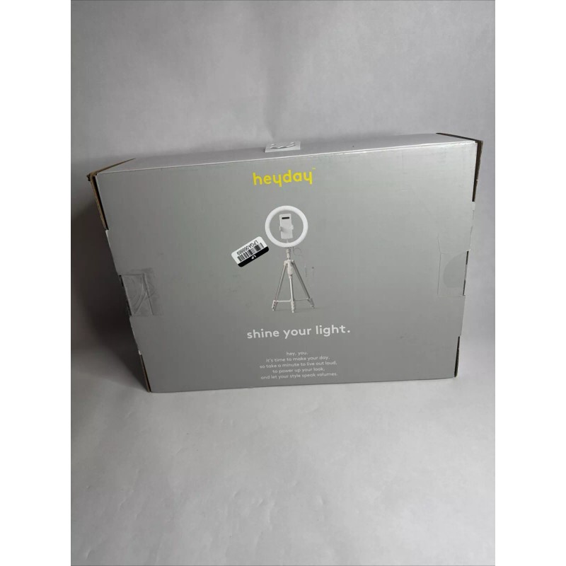 Heyday Ring Light with Tripod - heyday Stone White