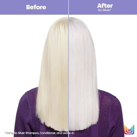 Matrix So Silver Mascarilla | Mascarilla Matizadora con pigmento morado ideal para neutralizar tonos amarillos en cabello rubio o platinado 200ml