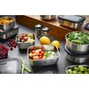 GEFU Provido Food Storage Container, 400 ml, Square, Storage Container,