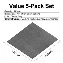 Oavie Magic Cleaning Cloths 20x25cm, Thickened Microfibre, 5 Pack