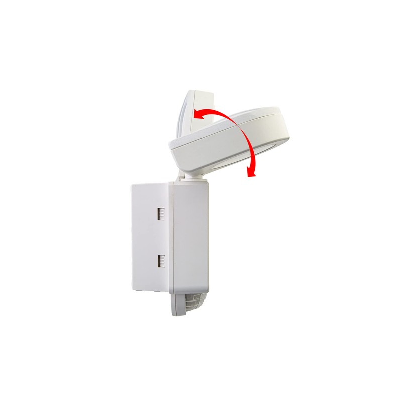 HUBER LED Spotlight with Motion Sensor 180° 18 W, 2400