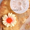 4pz Moldes De Silicon Flores Gerbera Adornos Velas Jabones