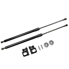 TSUBASA Lift Supports for Toyota Tacoma 1995-2004 N140 N150 N160 N170 N190 Front Hood Bonnet Modify Gas Struts Shock Dampers Spring Rod Bar (2PCS) (Normal Black)