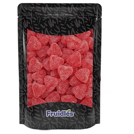 Valentine's Day Cherry Hearts Jelly, Delicious Gummy Candy, Fun and Festive Holiday Snacking, Party Favor (1 Pound)