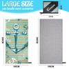 KUOGAS Beach Towel XXL 200 x 100 cm, Large Quick-Drying