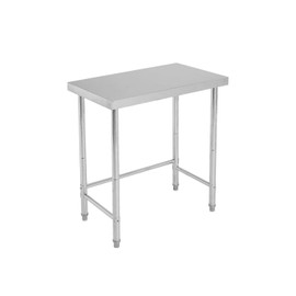 Garvee Stainless Steel Work Table 18x32 in, Stainless Steel Kitchen Food Prep Commercial Utility Work Table, Silver