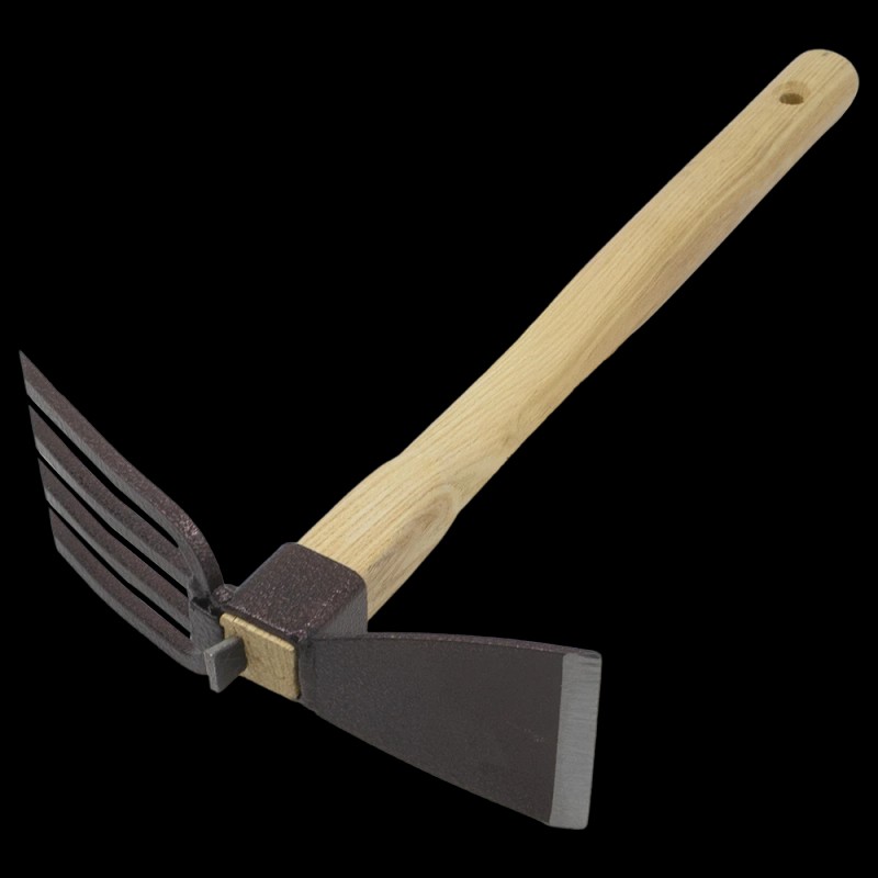 Zenport J6-07 Hoe and Fork Combo Tool, Beige - 3