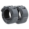 Navaris Barbell Locking Collar 2-Pack - 5cm (2") Olympic Weight