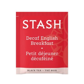 Stash Tea Decaf English Breakfast Black Tea - Decaf, Non-GMO Project Verified Premium Tea with No Artificial Ingredients, 18 Count (Pack of 6) - 108 Bags Total