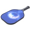 Lightweight Pickleball Paddle Racket Textured Fiberglass Surface PP Core Comfortable