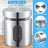 Mimorou 6 Pack Kitchen Canisters Set Airtight Coffee Sugar Tea