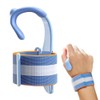 Pencil Straightener Adjustable Ergonomic Washable 1 Piece Blue Pen Grip