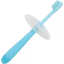 Pigeon Baby Toothbrush Lesson Stage 4 (Blue) 2-pack for 1 year 6 months and up