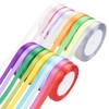 Zythrem 18 Colours Satin Ribbon Ribbons, 6 mm x 23
