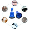 Sink & Toilet Plunger – Compact Drain Unblocker for Kitchen