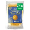 Jiva Organic Toor Dal Kori, Unoily, Madhi 2 Pound Bag