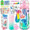 Decorate Your Own Water Bottle Kits for Girls Age 4-6-8-10,