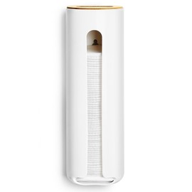 IWNTWY Cotton Pad Holder, Wall Mounted Cotton Rounds Holder Dispenser Makeup Organizers Containers for Bathroom
