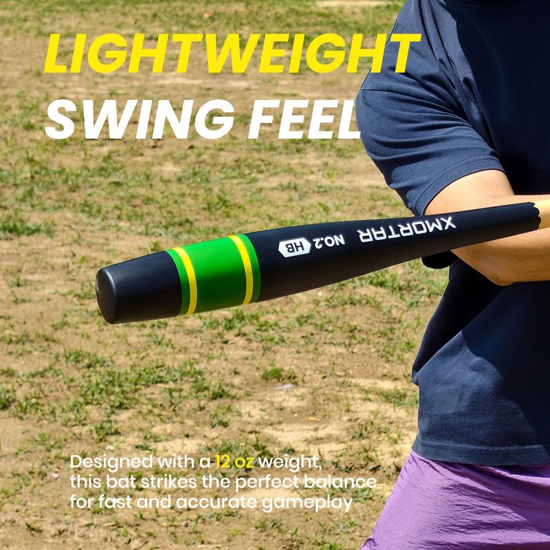 Xmortar T1 Pro Plastic Torpedo Bat for Backyard Baeball Game