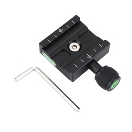 Metal Clamp Quick Release Plate For Arca SWISS RRS BENRO Tripod Ball Head LJ