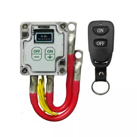 BCSMMCAR Car Battery Disconnect Power Kill Switch Isolator Cut Off Master Remote Control