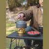 Outdoor Mini Alcohol Stove Kit, Ultra-Light and Portable Camping Stove,