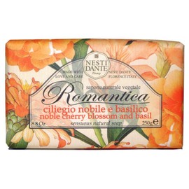 Nesti Dante Romantica Soap (Cherry Blossom Fragrance, Solid Soap, Hand Soap Made from Natural Ingredients, 250 g) 665104