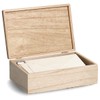 Zeller Black Mosaic 15199 Wooden Storage Box Approx. 24 x