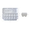 Foam Egg Cartons 25 Pack – White – Made in