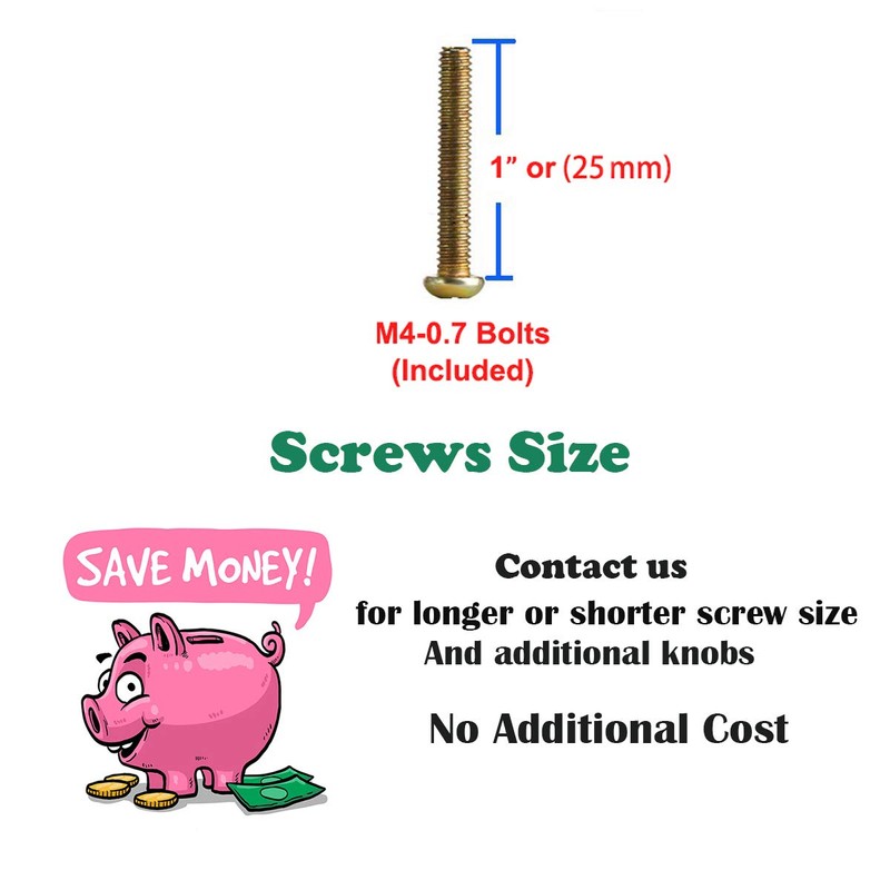 26 pcs Crystal Rose Gold Glass Drawer Pulls 30 mm