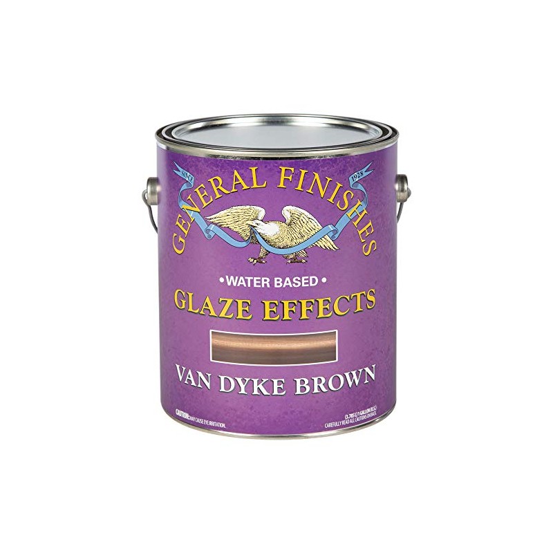 General Finishes Glaze Effects (Van Dyke Brown, Gallon)