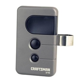 Craftsman 139.53753 Sears Garage Door Remote - for Operators with a PURPLE Program/Learn Button 315 MHz