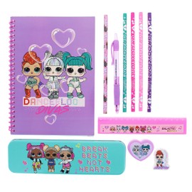 LOL Surprise Large Stationery Set | New Let’s Dance Design | LOL Stationary Set | Colouring Set | School Set | LOL Stationary Set | School Supplies | LOL Dolls