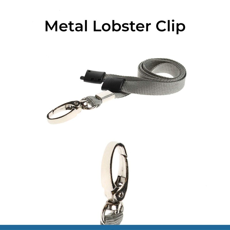 PCL Media ltd® Grey Lanyard for use with Rigid ID