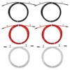PATIKIL 10Ft Speed Jump Rope Replacement Cable, 6 Pack 2.5mm