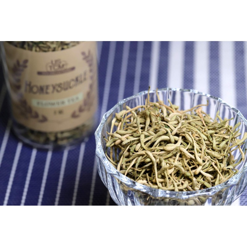 USTCM Honeysuckle Flower Tea Fragrant Honeysuckle Tea Leaves 100% Natural