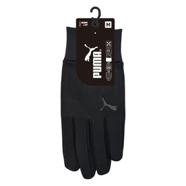 [Uniworld] PUMA CW-3010-BK-M Thermal Gloves, Soft Gloves, Black, M Size