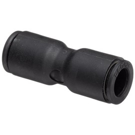 Legris 3106 06 00 Nylon Push-to-Connect Fitting, Inline Union, 6 mm Tube OD