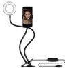 WE LED Ringlicht mit Universal-Telefonhalterung und Clip zum Aufhängen, 3