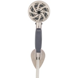 Oxygenics CareSpa Brushed Nickel Handheld Shower Head 1.8-GPM (6.8-LPM)
