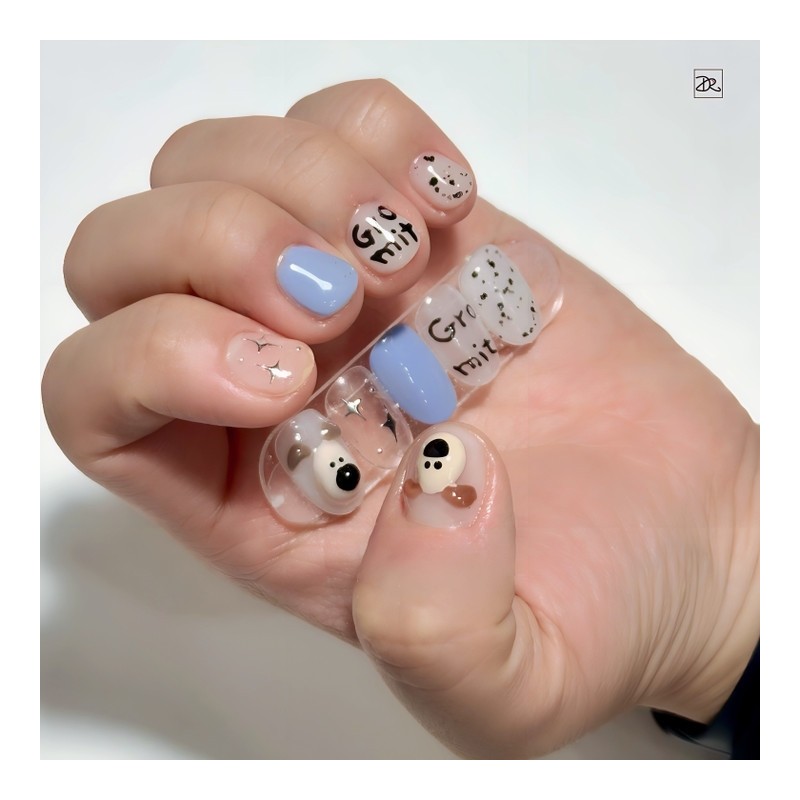 Dara Beauty December Art of the MonthCharacter Nail❣ - Nail