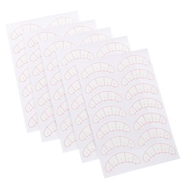 FOMIYES 10sheets Lash Extension Stickers Wispy Lashes Diy Eyelash Extension Supplies Mapping Pads False Patches