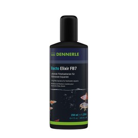 Dennerle Bacto Elixir FB7, 250 ml - Wasseraufbereiter für gesundes und klares Wasser, Schadstoff und Mulm Reduzierer