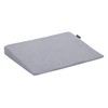 farska 746191 Cotton Pile Slope Cushion Cover Gray